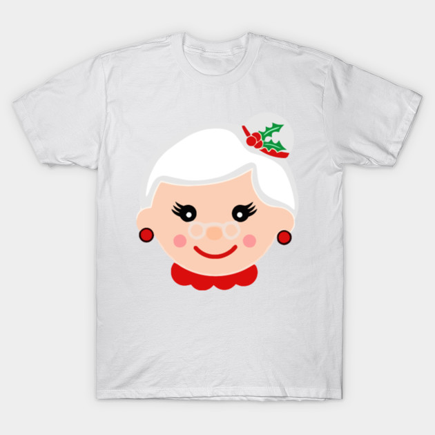 Christmas Santa Mrs Claus - Christmas Santa Mrs Claus - T-Shirt | TeePublic